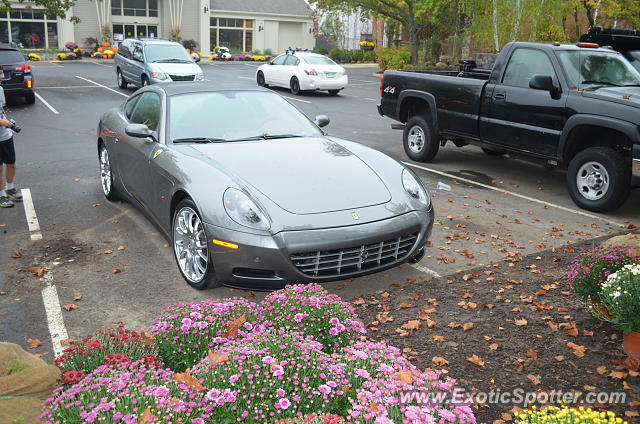 Ferrari 612 spotted in New Canaan, Connecticut