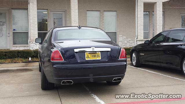 Rolls Royce Ghost spotted in Allen, Texas
