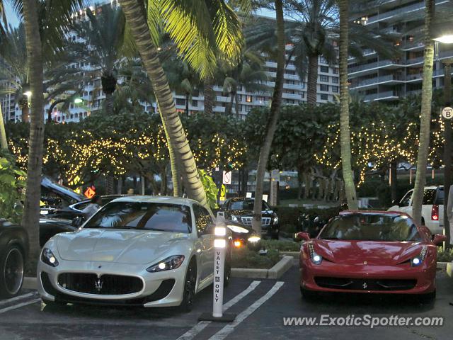 Ferrari 458 Italia spotted in Miami, Florida