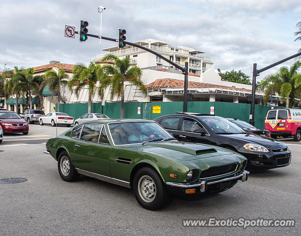 Aston Martin Vantage spotted in Palm Beach, Florida