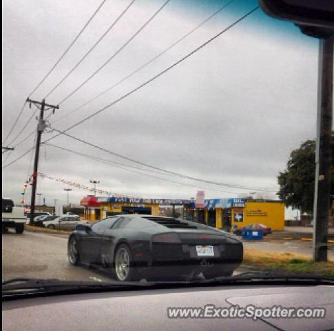 Lamborghini Murcielago spotted in Dallas, Texas