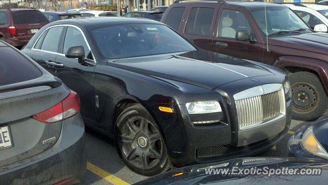 Rolls Royce Ghost spotted in Boucherville, Canada