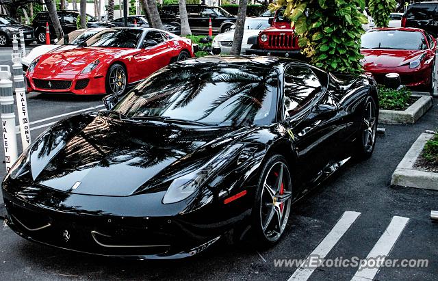 Ferrari 458 Italia spotted in Miami, Florida