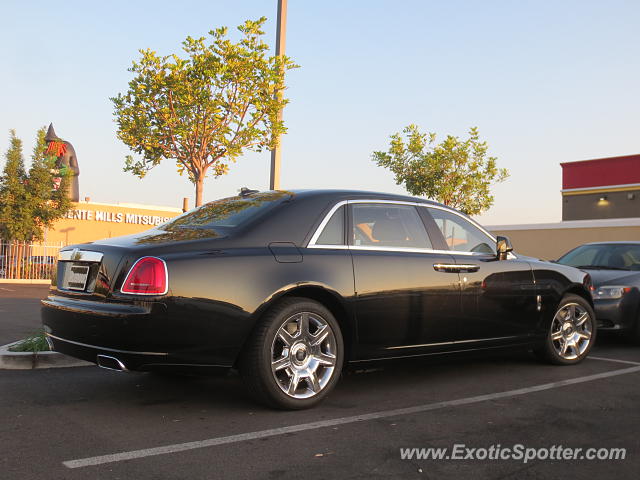 Rolls Royce Ghost spotted in City of Industry, California