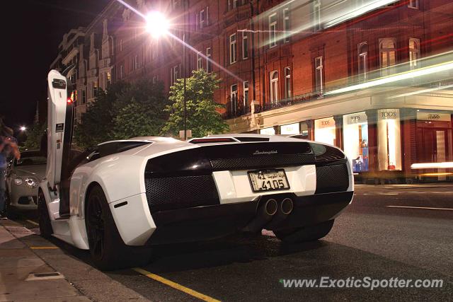 Lamborghini Murcielago spotted in London, United Kingdom