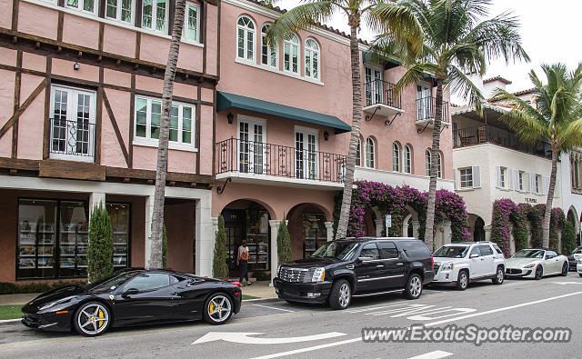 Ferrari 458 Italia spotted in Palm Beach, Florida