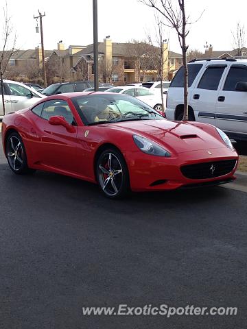 Ferrari California spotted in Oklahoma City, Oklahoma