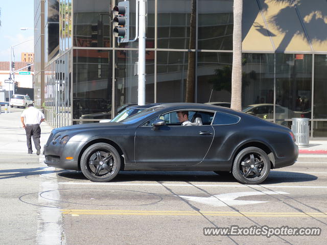 Bentley Continental spotted in Beverly Hills, California