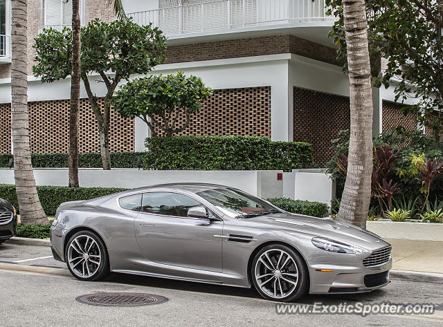 Aston Martin DBS spotted in Palm Beach, Florida