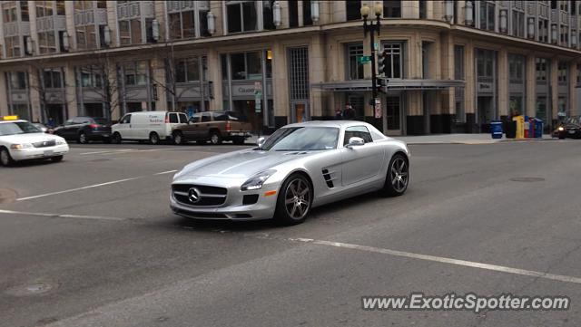 Mercedes SLS AMG spotted in Washington DC, Virginia
