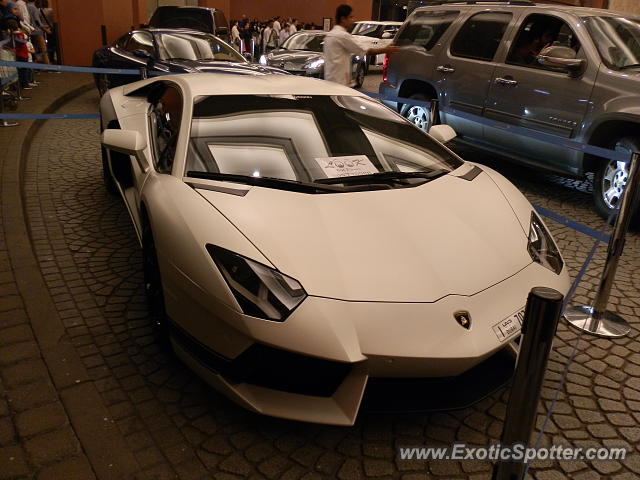 Lamborghini Aventador spotted in Dubai, United Arab Emirates