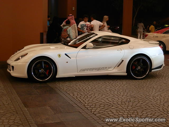 Ferrari 599GTB spotted in Dubai, United Arab Emirates