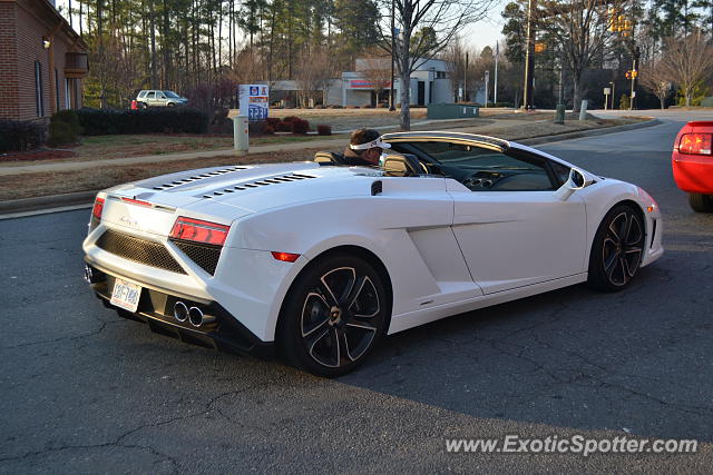 Lamborghini Gallardo spotted in Cornelius, North Carolina