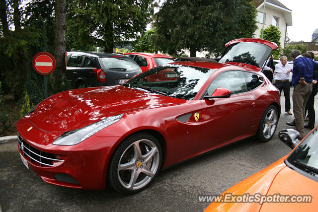 Ferrari FF spotted in Spa, Belgium