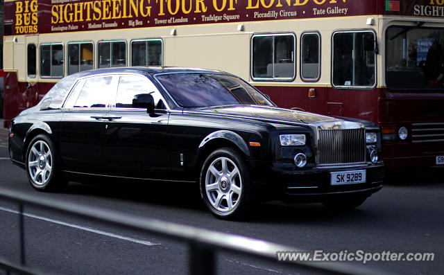 Rolls Royce Phantom spotted in London, United Kingdom