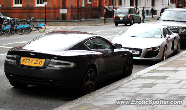 Aston Martin DB9 spotted in London, United Kingdom