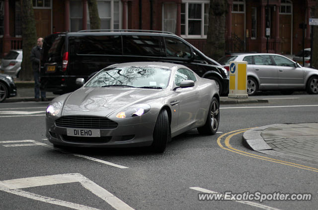 Aston Martin DB9 spotted in London, United Kingdom