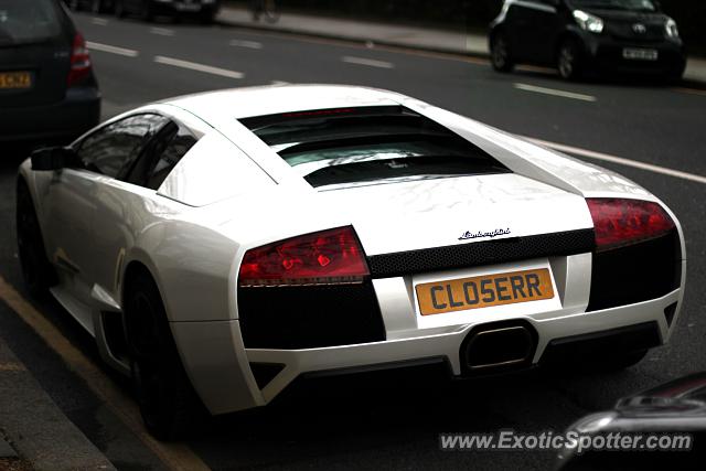 Lamborghini Murcielago spotted in London, United Kingdom