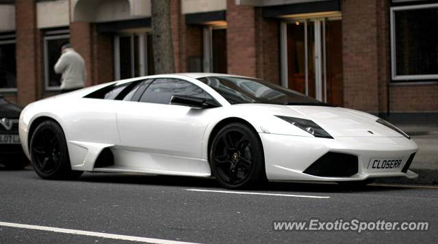 Lamborghini Murcielago spotted in London, United Kingdom