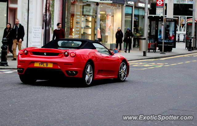 Ferrari F430 spotted in London, United Kingdom