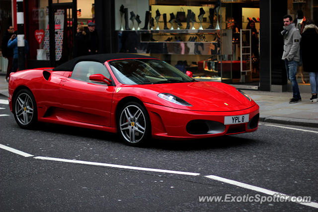 Ferrari F430 spotted in London, United Kingdom