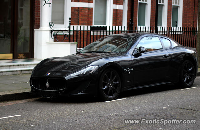 Maserati GranTurismo spotted in London, United Kingdom