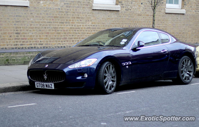 Maserati GranTurismo spotted in London, United Kingdom