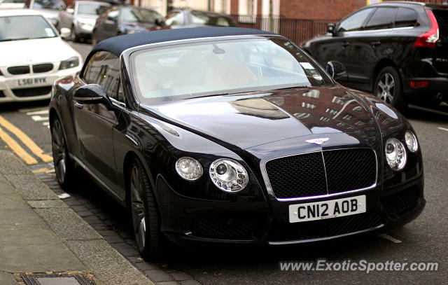 Bentley Continental spotted in London, United Kingdom