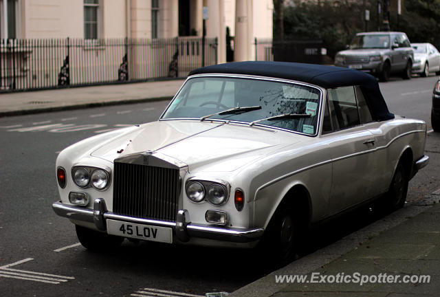 Rolls Royce Corniche spotted in London, United Kingdom