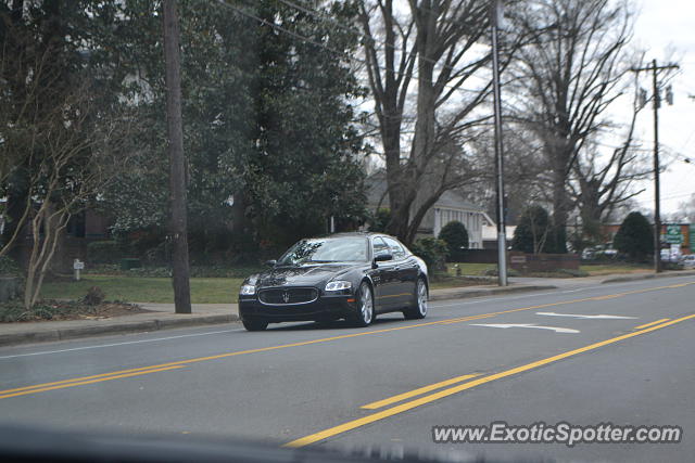 Maserati Quattroporte spotted in Charlotte, North Carolina