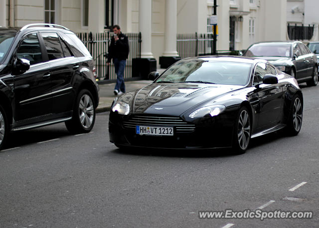 Aston Martin Vantage spotted in London, United Kingdom