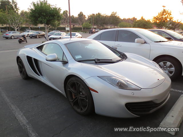 Mclaren MP4-12C spotted in City of Industry, California