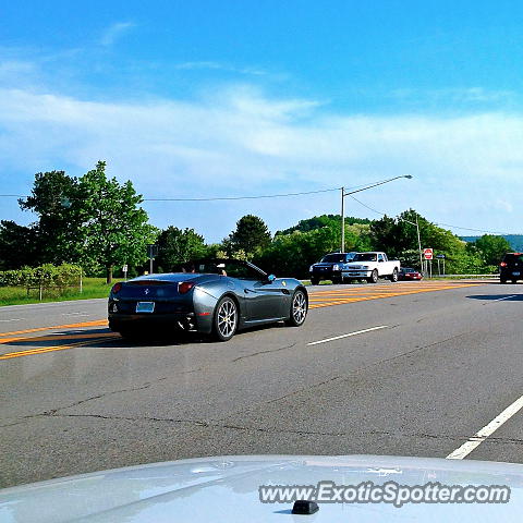 Ferrari California spotted in Rochester, New York