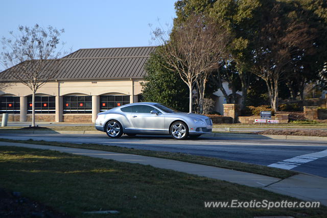 Bentley Continental spotted in Cornelius, North Carolina