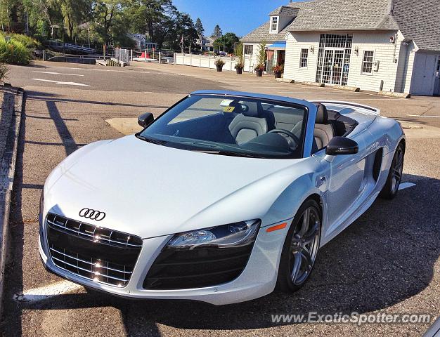 Audi R8 spotted in Kennebunkport, Maine