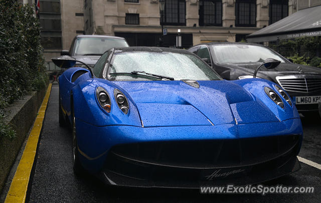 Pagani Huayra spotted in London, United Kingdom