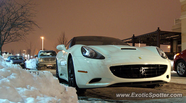 Ferrari California spotted in Columbus, Ohio