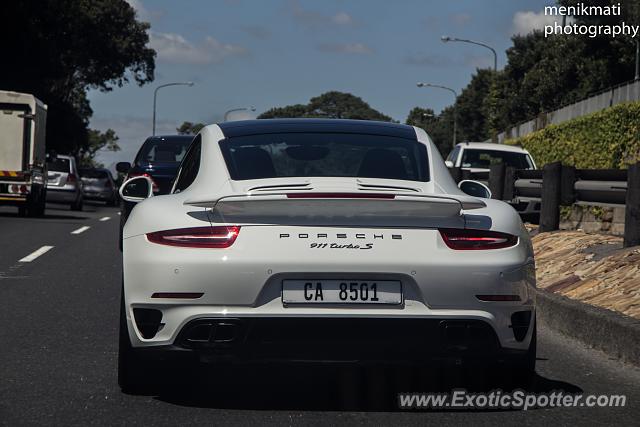 Porsche 911 Turbo spotted in Cape Town, South Africa