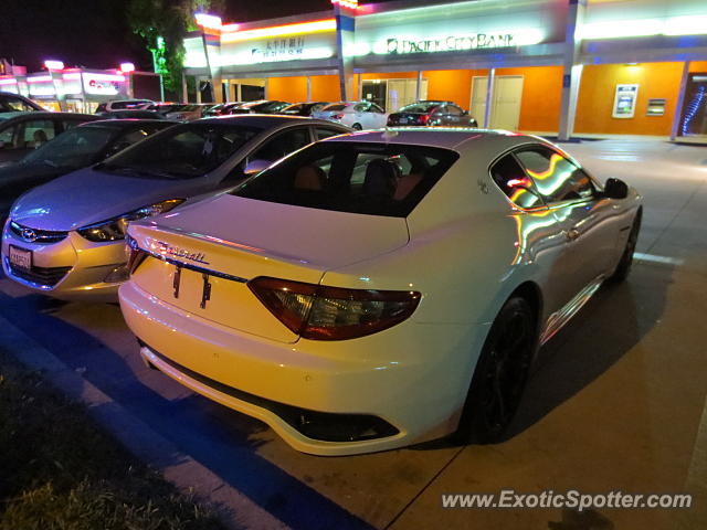 Maserati GranTurismo spotted in Rowland Heights, California