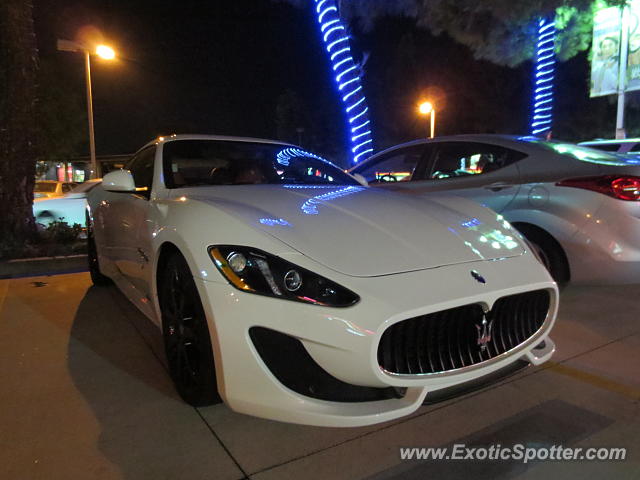 Maserati GranTurismo spotted in Rowland Heights, California