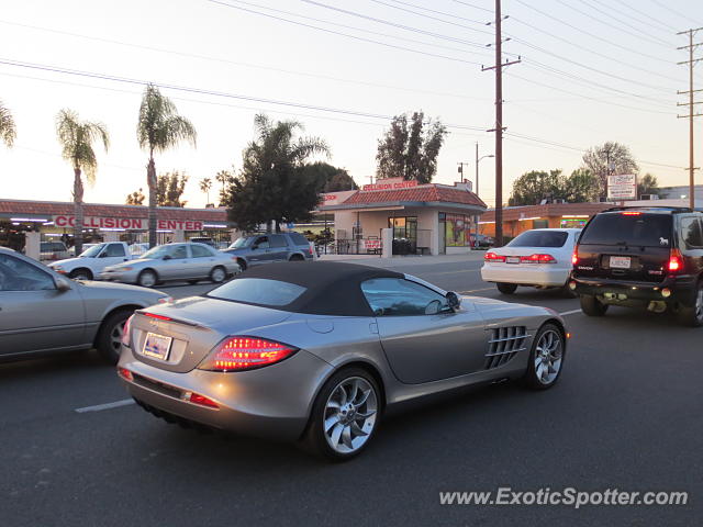 Mercedes SLR spotted in La Habra, California