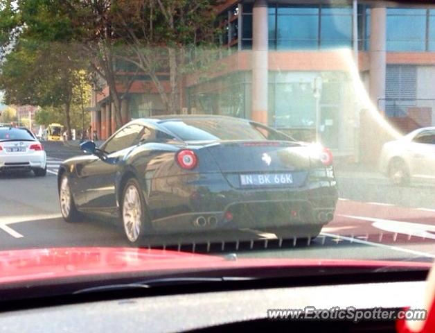 Ferrari 599GTB spotted in Sydney, Australia