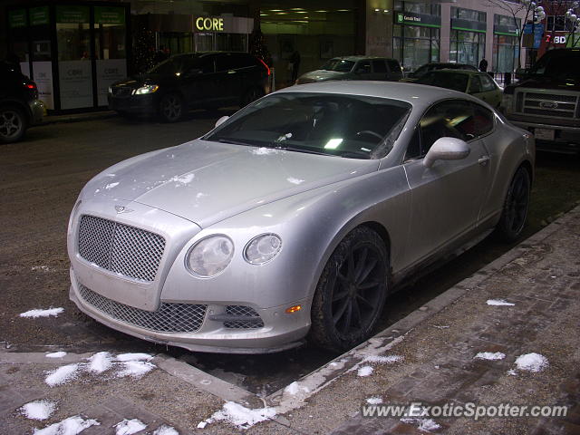 Bentley Continental spotted in Calgary, Canada