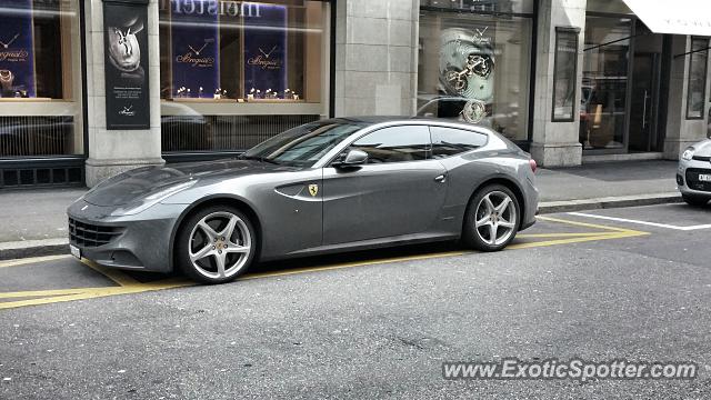 Ferrari FF spotted in Zurich, Switzerland