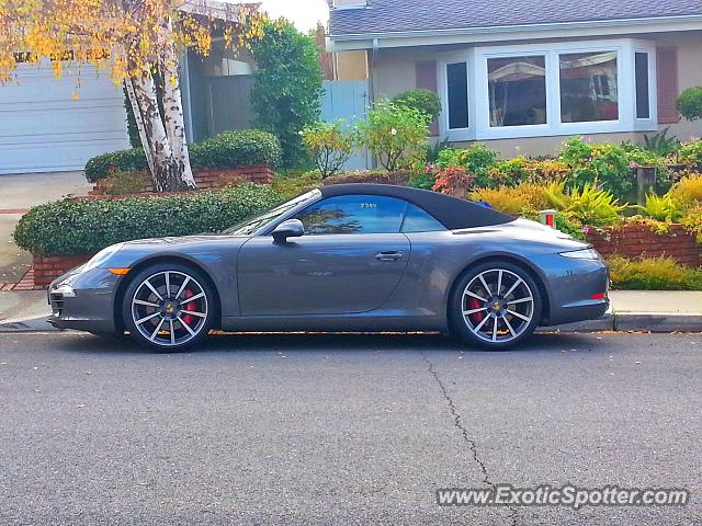 Porsche 911 spotted in Calabasas, California