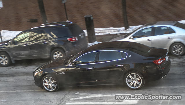 Maserati Quattroporte spotted in Chicago, Illinois