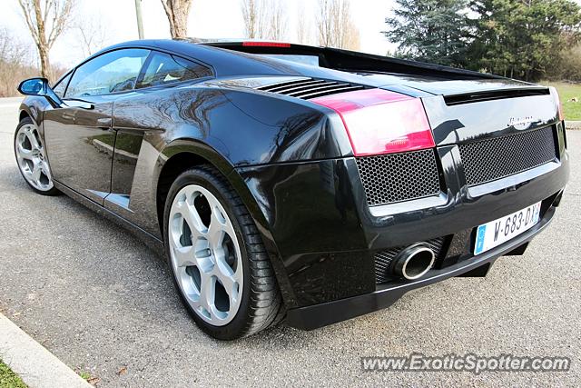 Lamborghini Gallardo spotted in Le Touquet, France