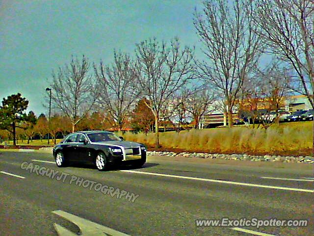 Rolls Royce Ghost spotted in Greenwood, Colorado