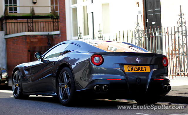 Ferrari F12 spotted in London, United Kingdom