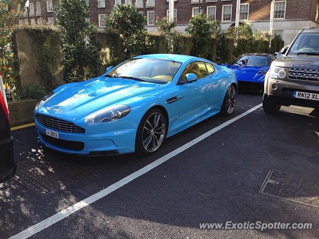 Aston Martin DBS spotted in London, United Kingdom